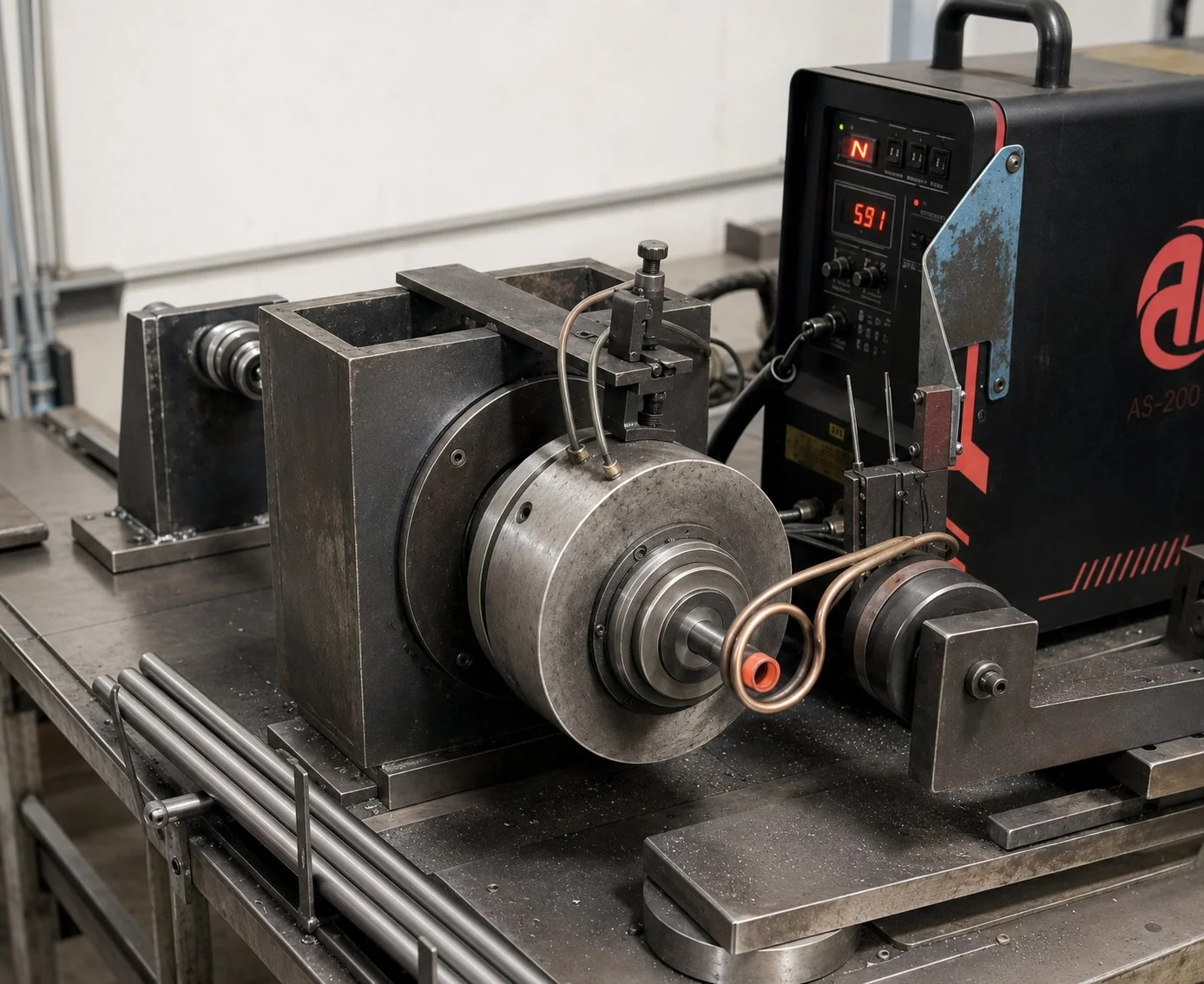 Tube processing equipment for metal parts manufacturing