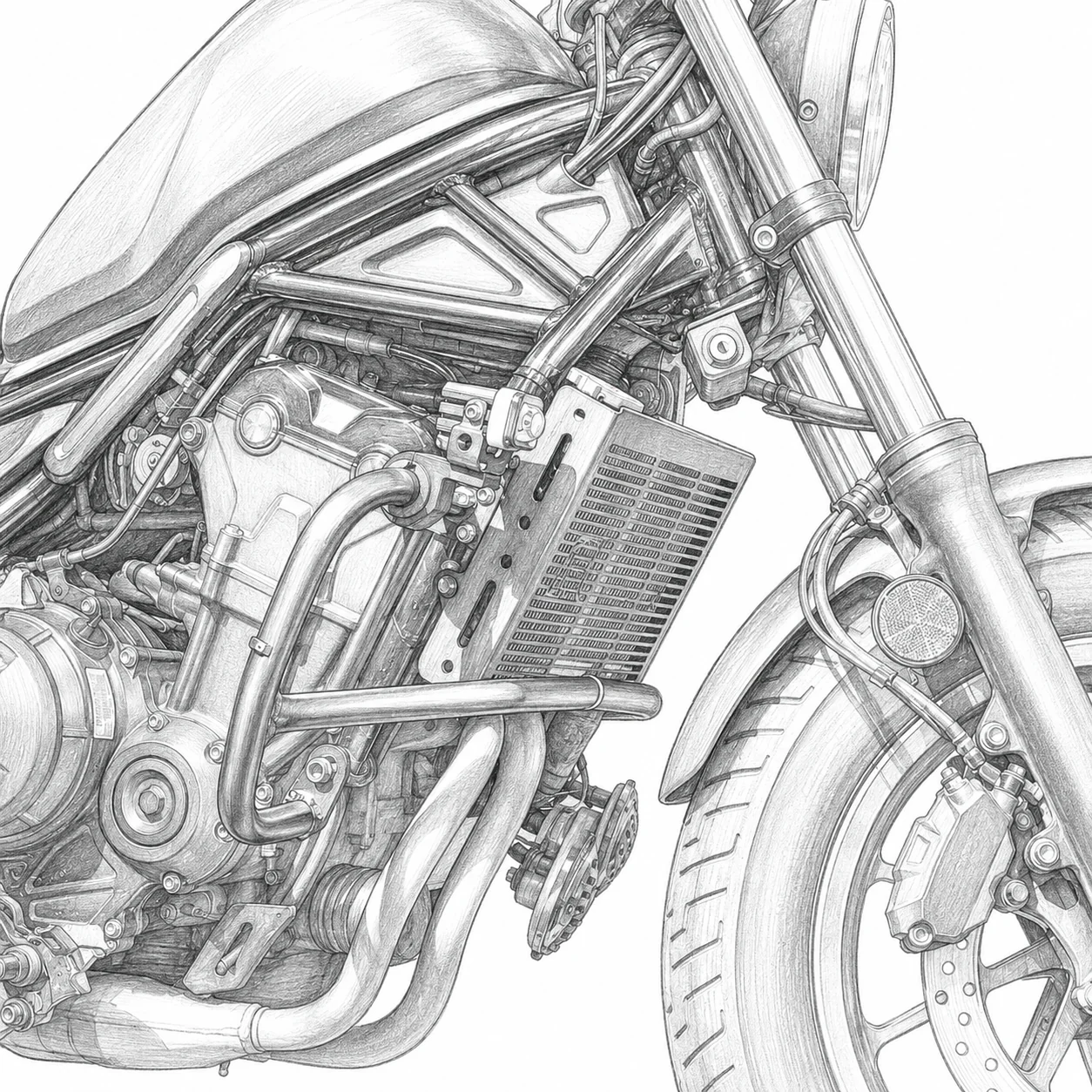Honda Rebel 500 Crash Bar