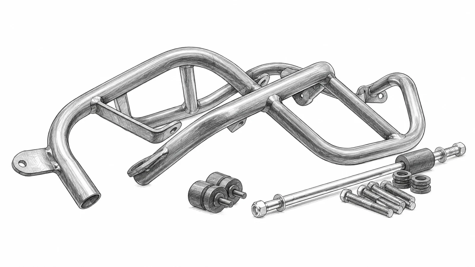 Kawasaki Z1000 Crash Bar