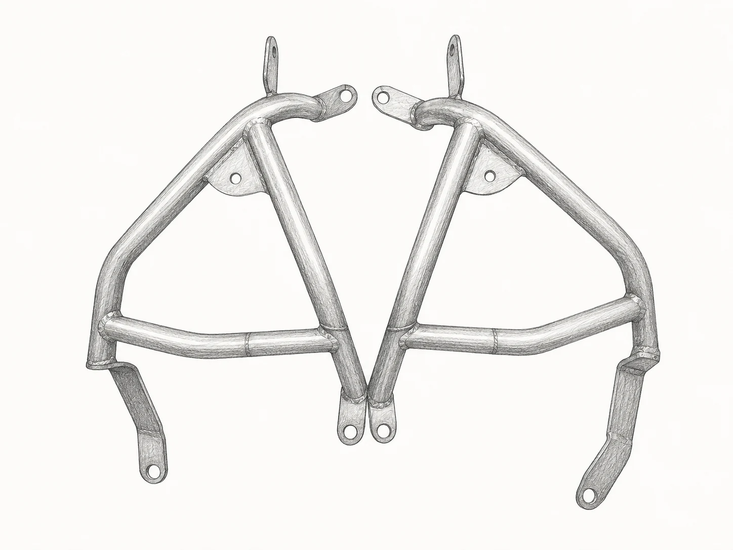 Kawasaki Z400 / Z500 Crash Bar