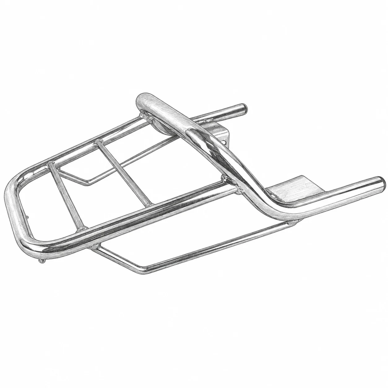 Honda Wave 110 / 125 Rear Rack
