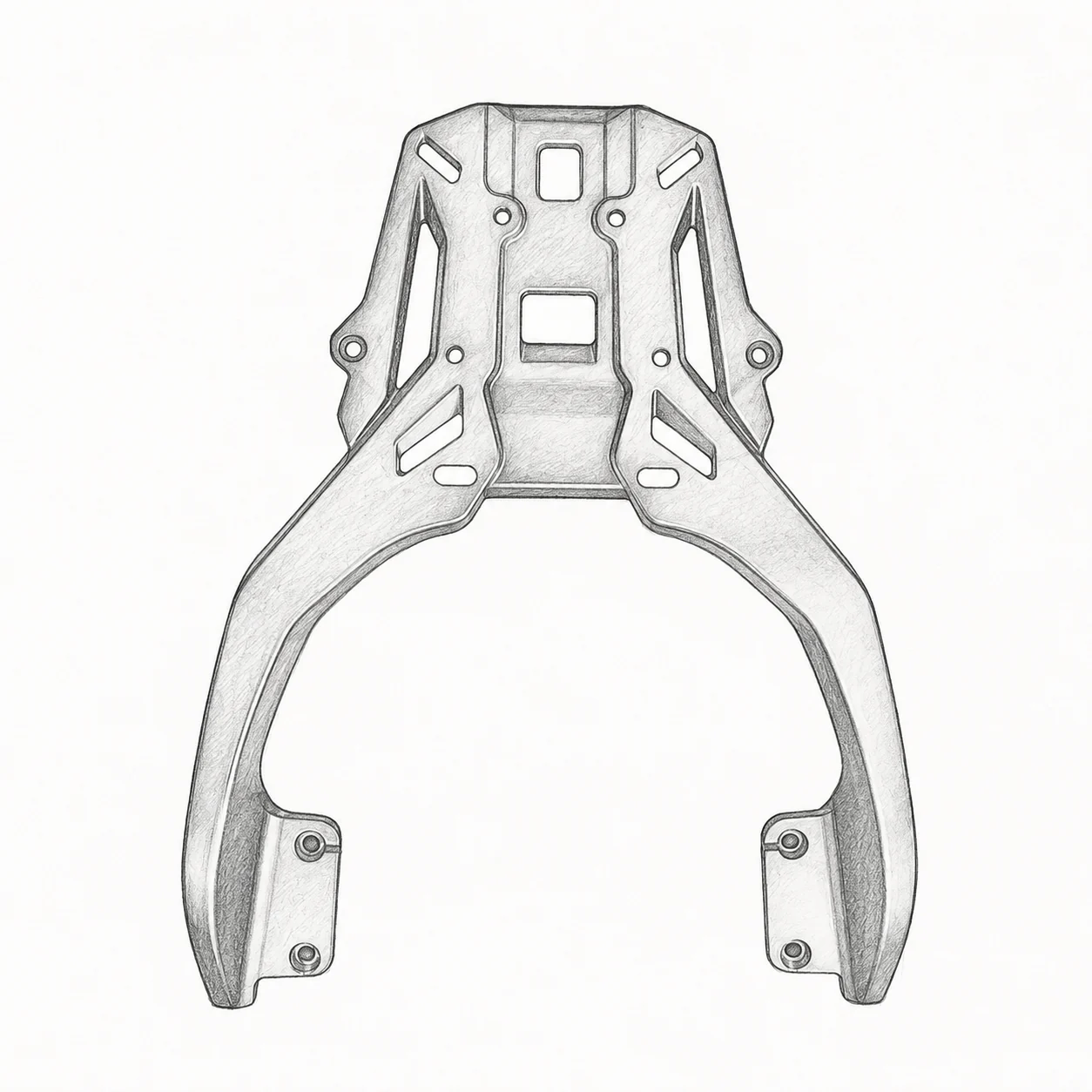 XP400 Rear Rack