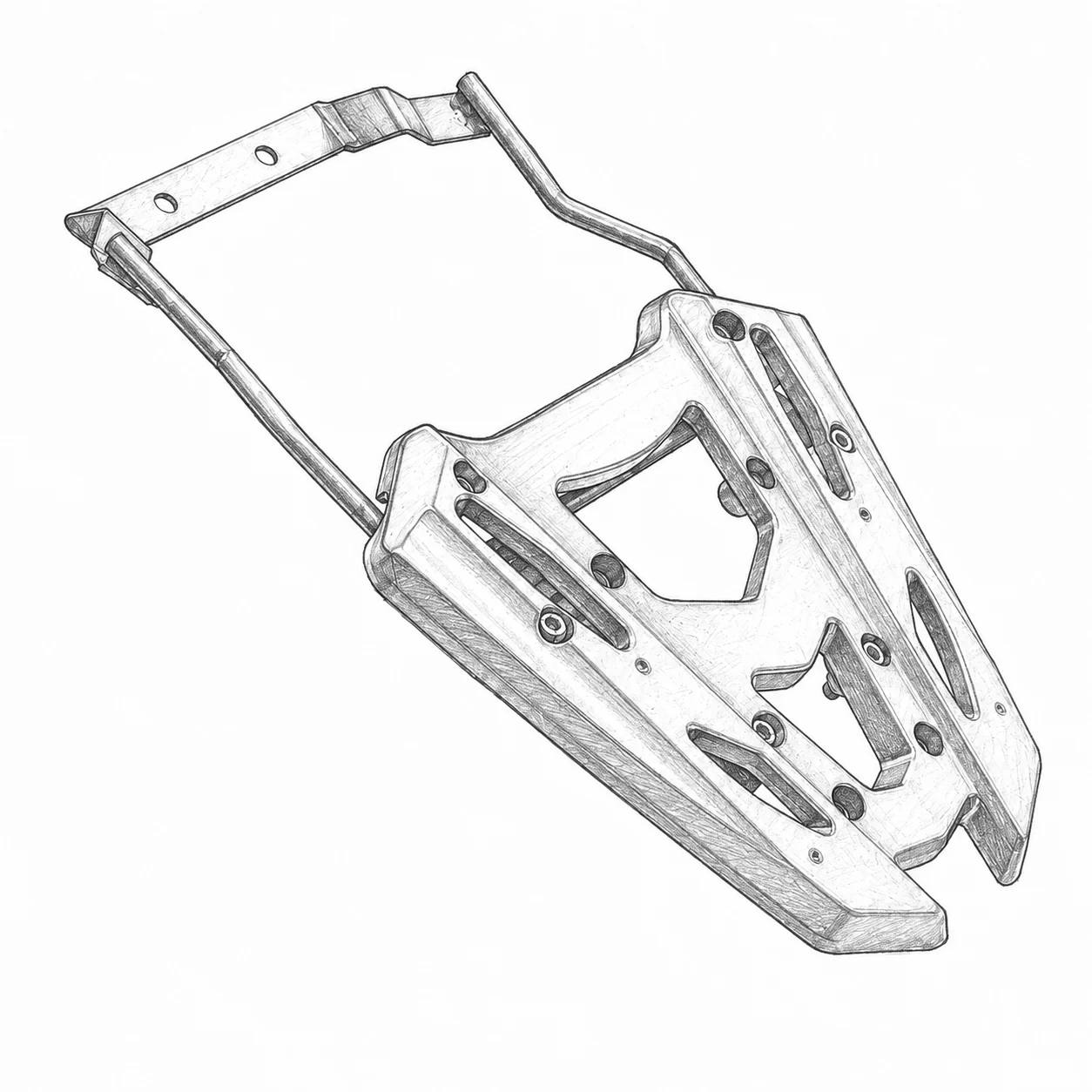 Yamaha Aerox Rear Rack