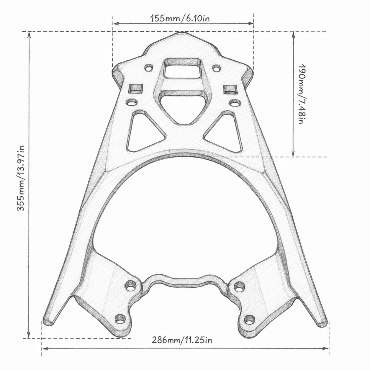 Yamaha Sniper Rear Rack