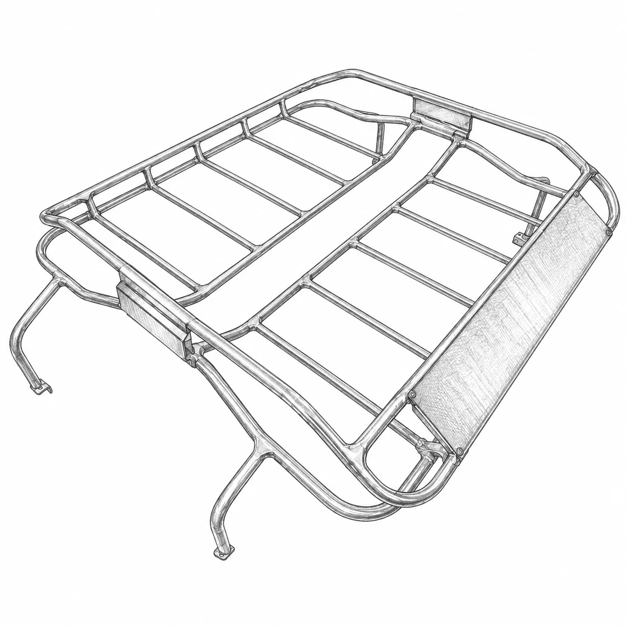 Bajaj RE / Maxima Z Roof Carrier