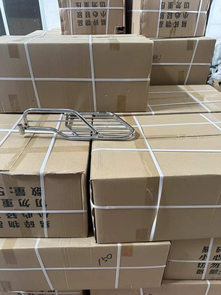 For detailed packing requirements, see the motorcycle parts packaging checklist.