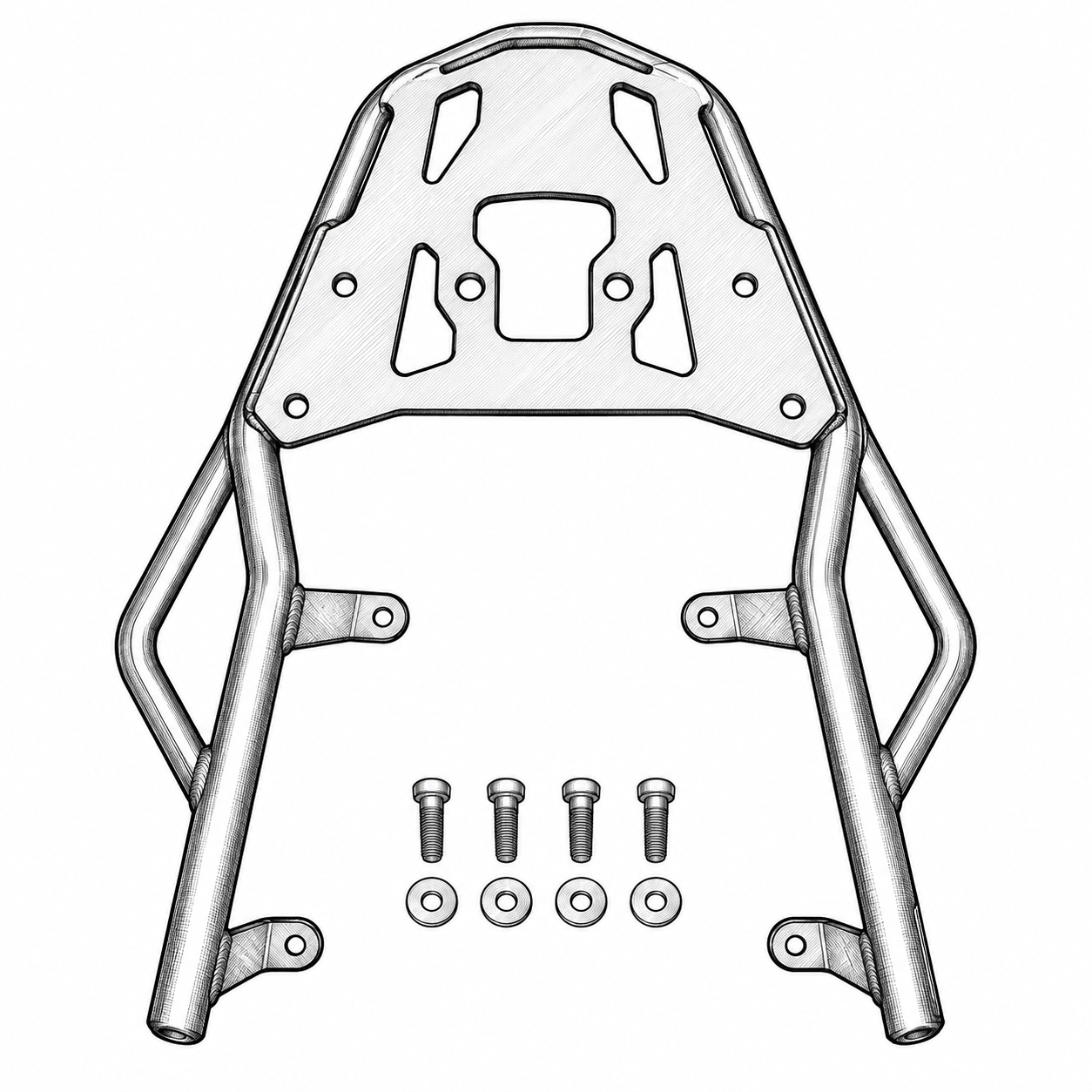 Honda ADV160 Rear Rack