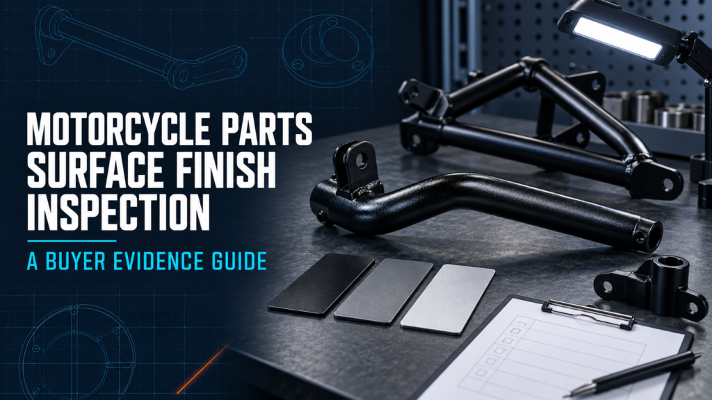 | Motorcycle parts surface finish inspection for B2B buyers